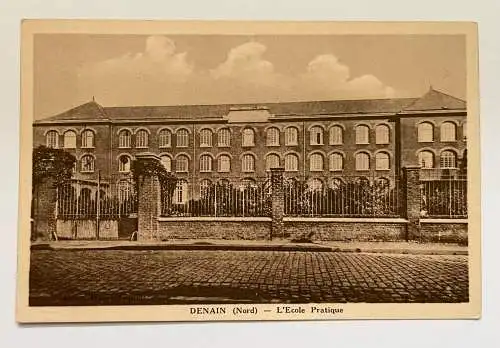 Denain Nord L'Ecole Pratique Schule Stadt Gebäude Frankreich 400513 K TH