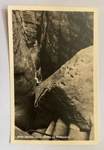 Sächsische Schweiz Nadelöhr Am Pfaffenstein Sachsen Deutschland 180205 K TH