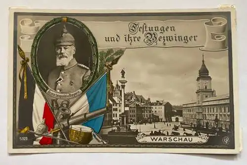 Festungen & Ihre Bezwinger Prinz Leopold v. Bayern Warschau Polen D 170084 K TH