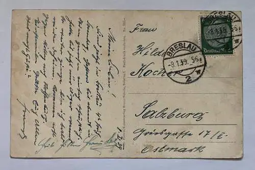 Breslau Wrocław Kaiserbrücke Stadt Niederschlesien Polen 402210 K TH