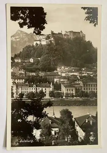 Salzburg Festung Hohensalzburg Burg Stadt Salzach Fluss Österreich 743214 K TH