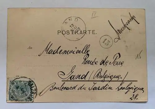 Salzburg Untersberg v. Mönchsberg Berg Ansicht Österreich 8429 K TH