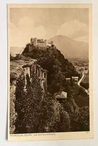 Salzburg Festung Hohensalzburg V.d. Richterhöhe Burg Berg Österreich 8424 K TH