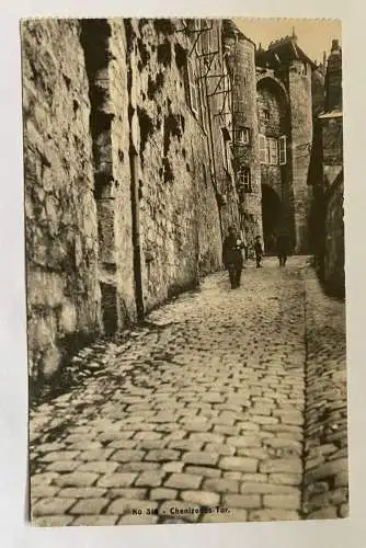 Porte des Chenizelles Tor Laon Stadt Frankreich 400587 K TH