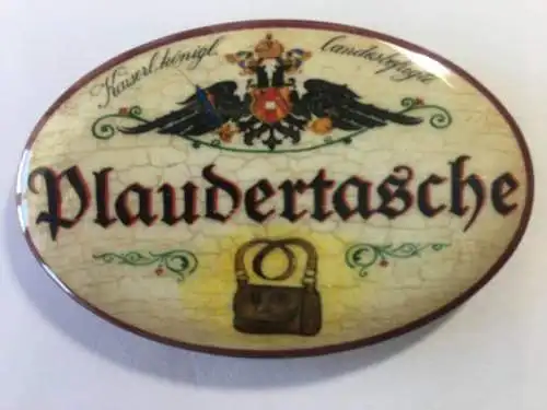 Nostalgie flaschenöffner magnet plaudertasche