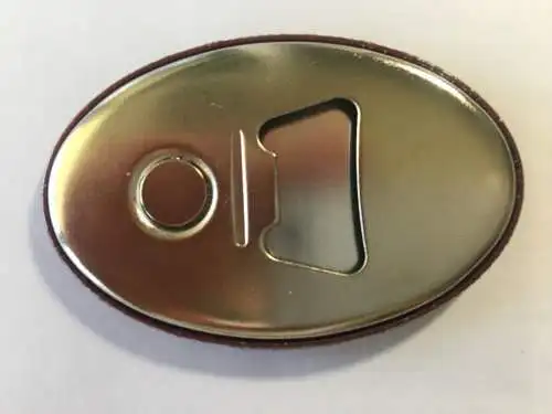 Nostalgie flaschenöffner magnet geprüfte powerfrau