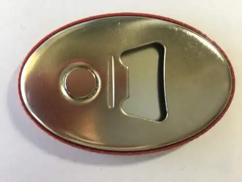 Nostalgie flaschenöffner magnet malz und hopfen gut gemischt bierfass