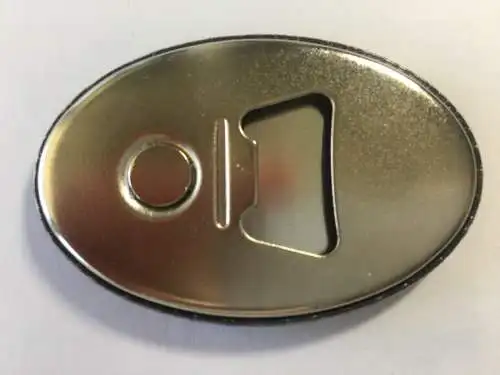 Nostalgie flaschenöffner magnet hier wohnen wir u.u. personal getigerte katzen