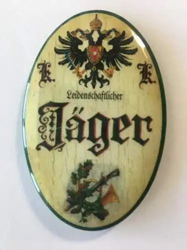 Nostalgie flaschenöffner magnet leidenschaftlicher jäger jagdgewehr jagdhorn