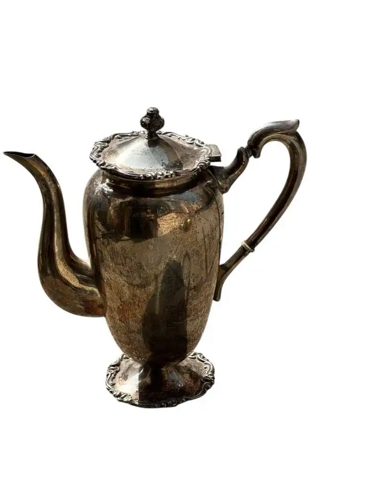 Kaffee Set 4 Teilig Industria Peruana Plata Esterlina 925 CAMUSSO ca. 2030 g 1