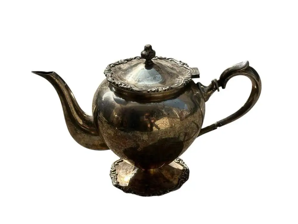 Kaffee Set 3 Teilig Industria Peruana Plata Esterlina 925 CAMUSSO 1792 g Silber 4