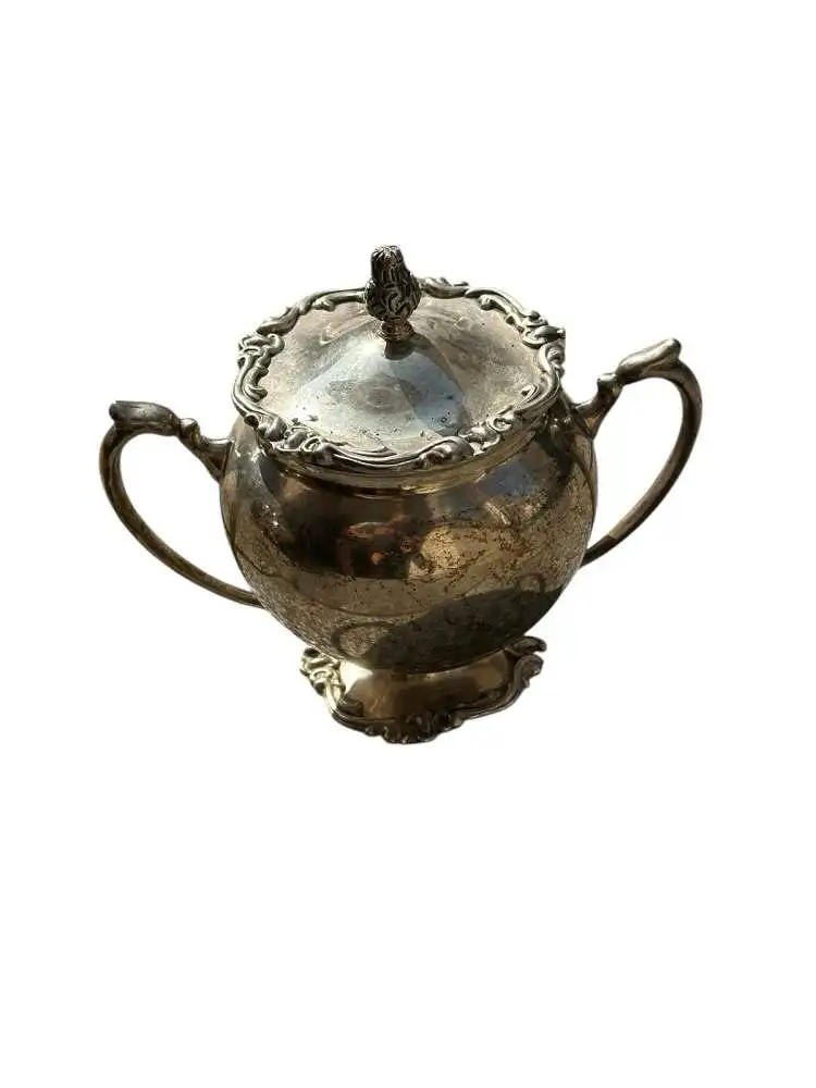 Kaffee Set 3 Teilig Industria Peruana Plata Esterlina 925 CAMUSSO 1792 g Silber 6