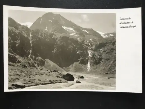 Sulzenau-Almboden Sulzenakogel Anstieg Sulzenauhütte Stubaier Alp. 180169 TH G
