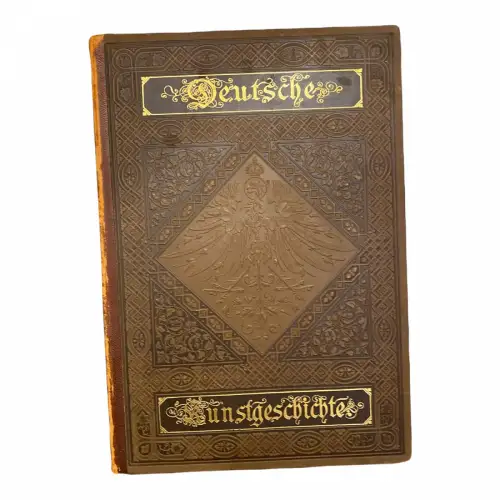 1251 Wilhelm Bode DEUTSCHE KUNSTGESCHICHTE HC PLASTIK und KUNSt