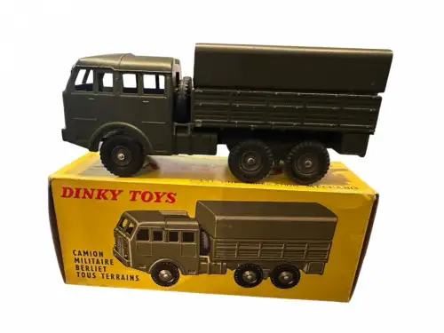 Dinky Toys Camion Militaire Berliet Tous Terrains mit original Box
