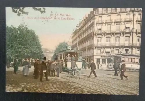 Le Havre Place Del Hotel De Ville Et Rue Thiers Paris Gr A0007 K