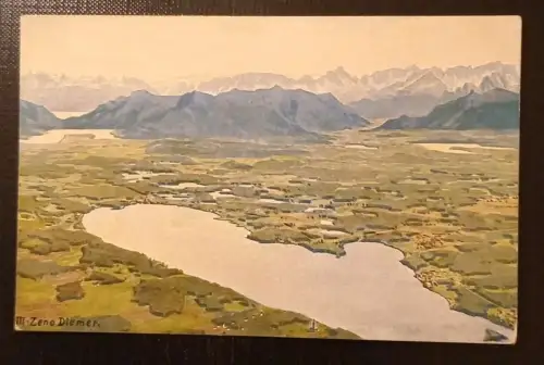 Starnberger See Mit Karwendelgebirge Bayern Gr A0013 K