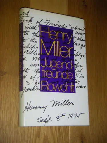 Jugendfreunde. Eine Huldigung an Freunde aus lang vergangenen Zeiten