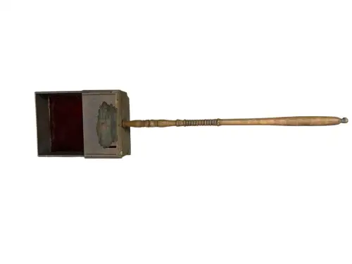 Religiöse Volkskunst Opferstock Kollekte um 1860 / 1880 85 cm