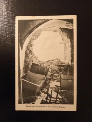 Zerstörte Klosterzelle Am Monte Santo Italien 170043 GR