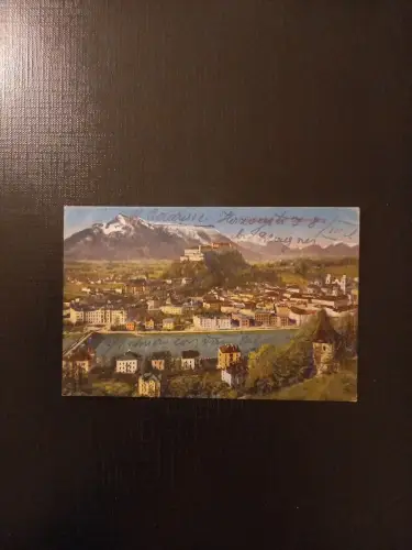 Salzburg Mit Festung Untersberg 600085A GR