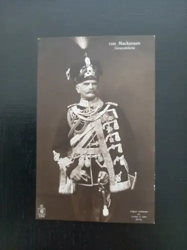 Porträt Von Mackensen Generaloberst Gr