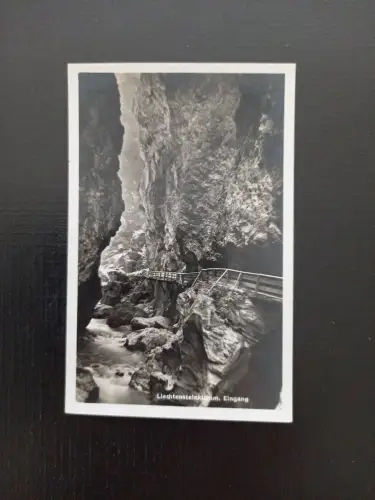 Lichtensteinklamm Eingang Salzburg 400301 Gr