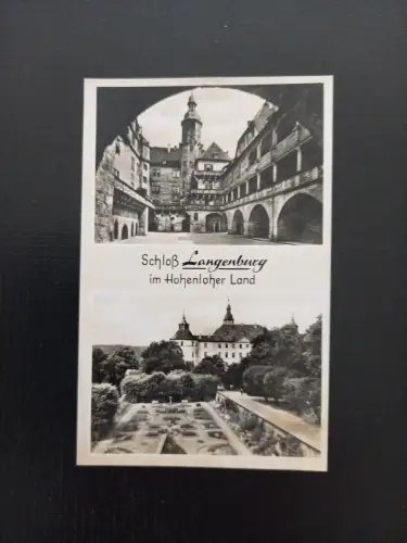 Schloß Langenburg Im Hohenloher Land Deutschland 180246 Gr