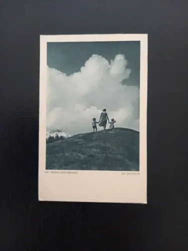 Im Frühlingswind Mutter Mit 2 Kinder Dr.Defner Deutschland 400269 Gr