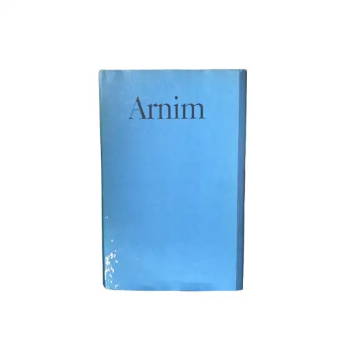 4434 Achim von Arnim ACHIM VON ARNIM - NOVELLEN UND ERZÄHLUNGEN IN EINEM BAND -