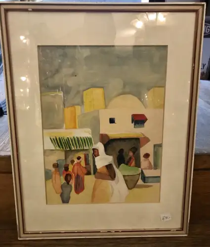 Nostalgie Bild, Inkl Rahmen 36,5x46,5 cm (300037)