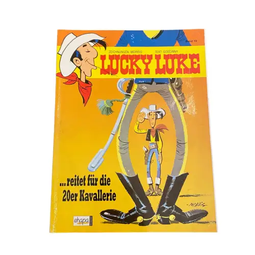 3869 Rene Goscinny LUCKY LUKE REITET FÜR DIE 20ER KAVALLERIE +Abb