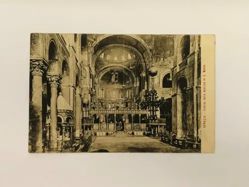 VENEZIA Interno della Basiillica di S Marco 42092