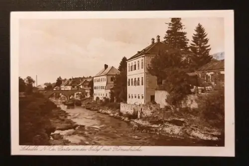 Scheibbs Niederösterreich Erlaf Mit Römerbrücke Gr D 171