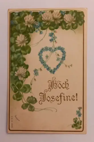 Künstlerkarte Hoch Josefine 600608A gr D