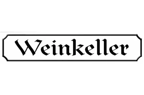 Schild wein keller fass alkohol glas flasche winzer beere 46 x 10 blech od. holz