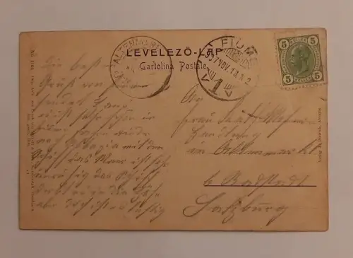 Fiume Rijeka Via del Molo 600633A gr D