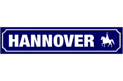 Schild Hannover Stadt Deutschland Ort Straße Platz 46 x 10 Blech od. Holz