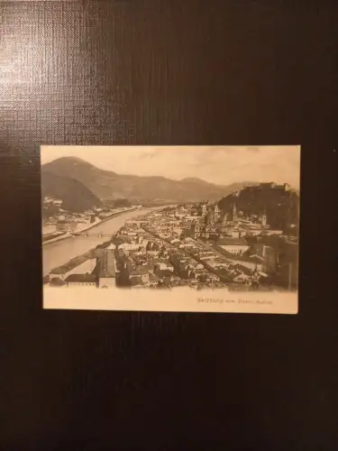 Salzburg Festung Altstadt 891031 Gr