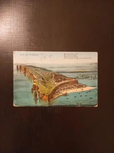 Gruß Aus Helgoland Nordsee 401067 Gr