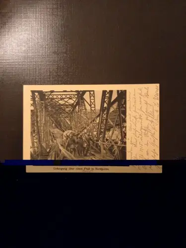 Übergang Über Einen Fluß In Nordpolen 410718 Gr