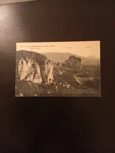 Schrammsteinen Sächs.Schweiz 40123 Gr