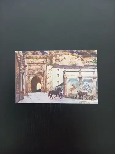 Salzburg Pferdeschwemme Jung Ilsenheim  Gr