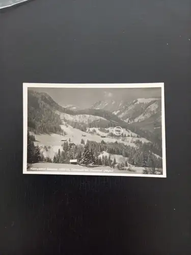 Alpengasthof Sesselalp Tiefenschärfe Allgäu 180281 Gr