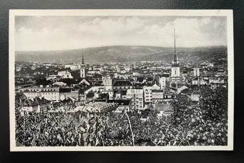 Brünn Gesamtansicht Stadt Brno Kirche Turm Berg Tschechien 402487 TH A