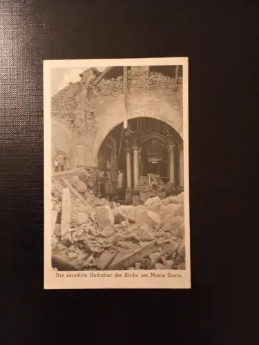 Der Zerstörte Hochaltar Der Kirche Am Monte Santo 170035 Gr