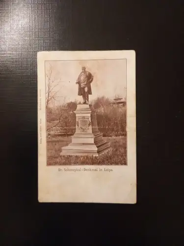 Dr. Schmeykal Denkmal In Leipa Böhmen AB0032 Gr