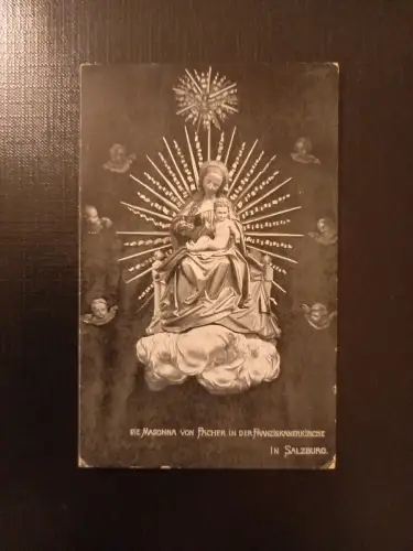 Die Madonna Von Pacher Franziskanerkiche Salzburg AB0043 Gr