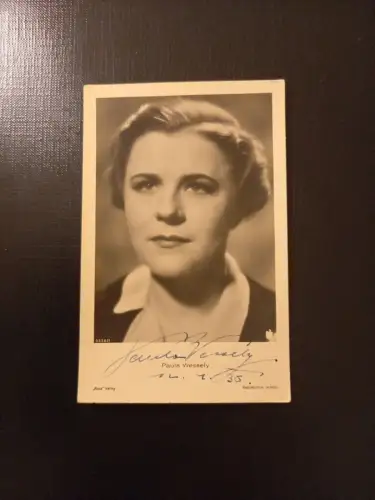 Paula Wessely Porträt Gr