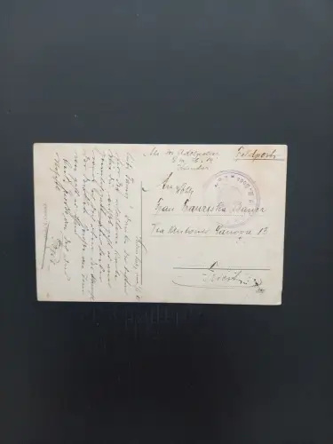 Split Kroatien Stempel S.M.S.  Boot "14" Kriegsmarine AB0070 Gr